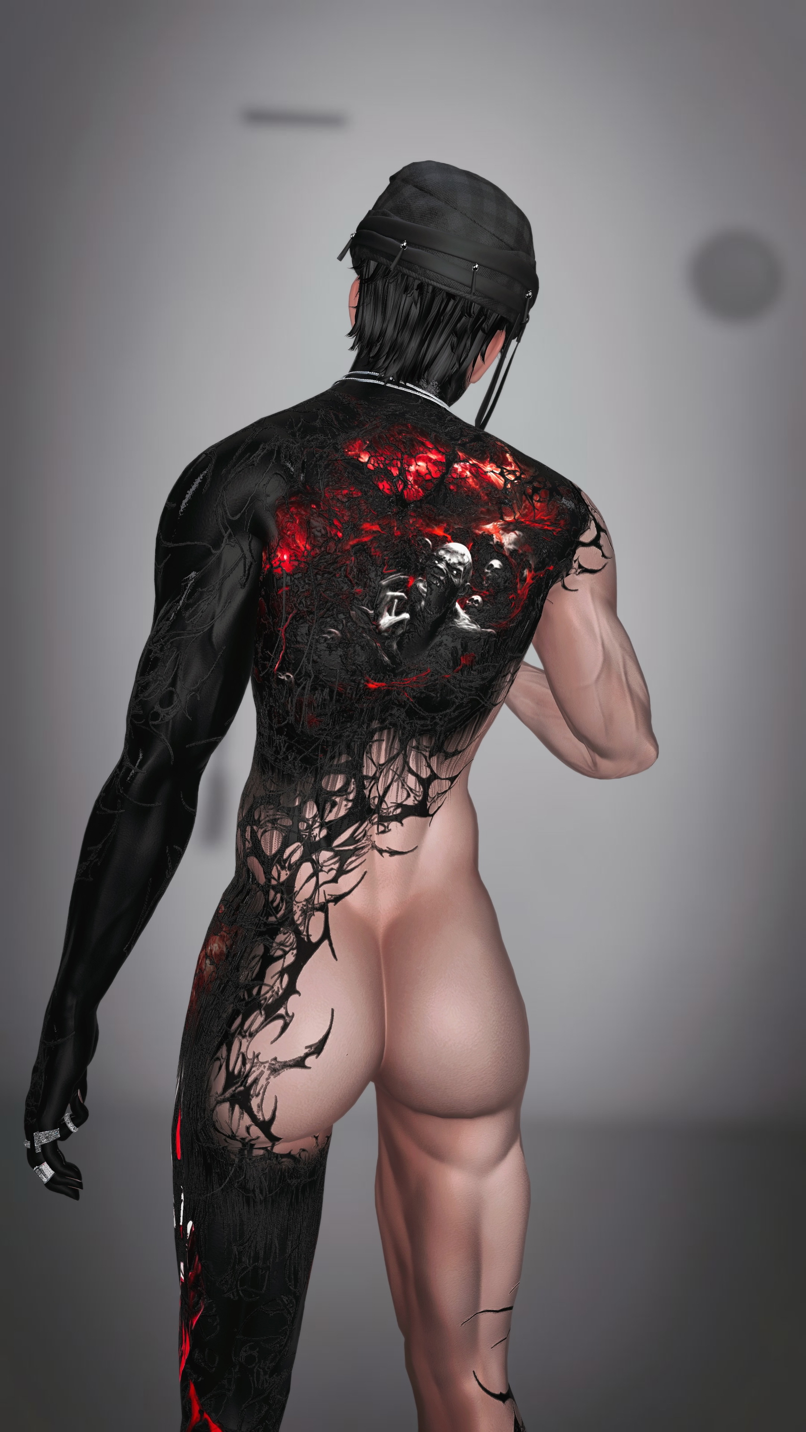 4K BLEED MALE TEXTURE - HEAD & BODY