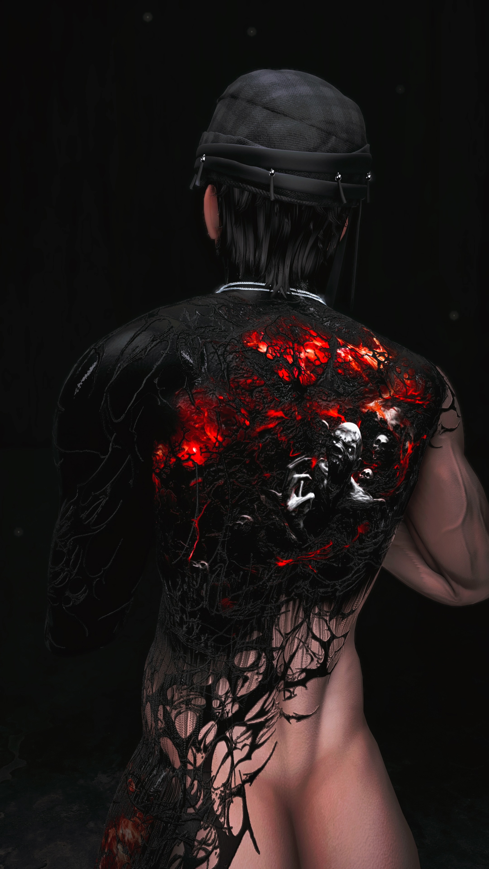 4K BLEED MALE TEXTURE - HEAD & BODY