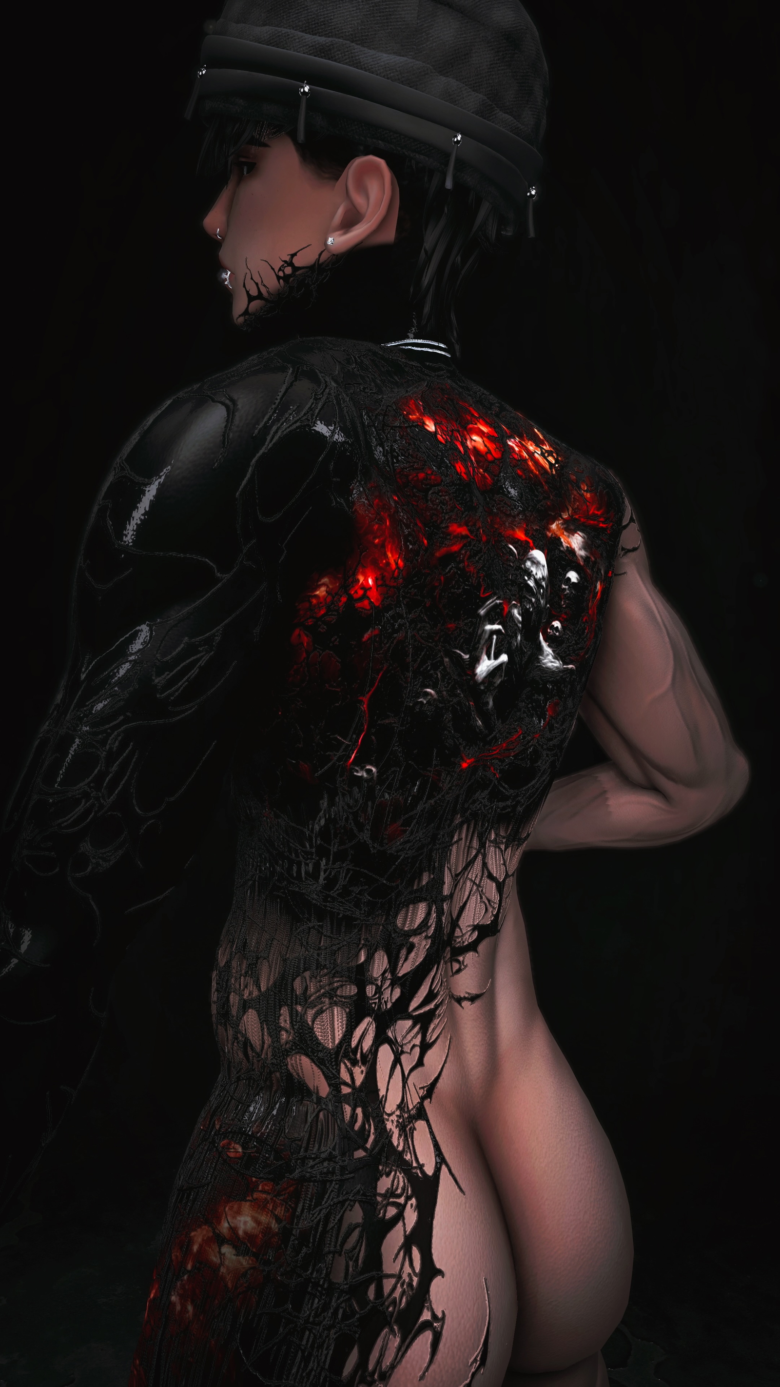 4K BLEED MALE TEXTURE - HEAD & BODY
