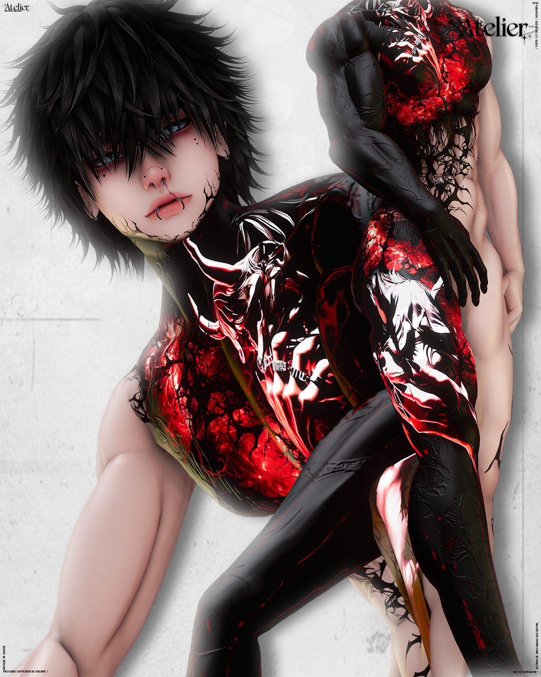 4K BLEED MALE TEXTURE - HEAD & BODY