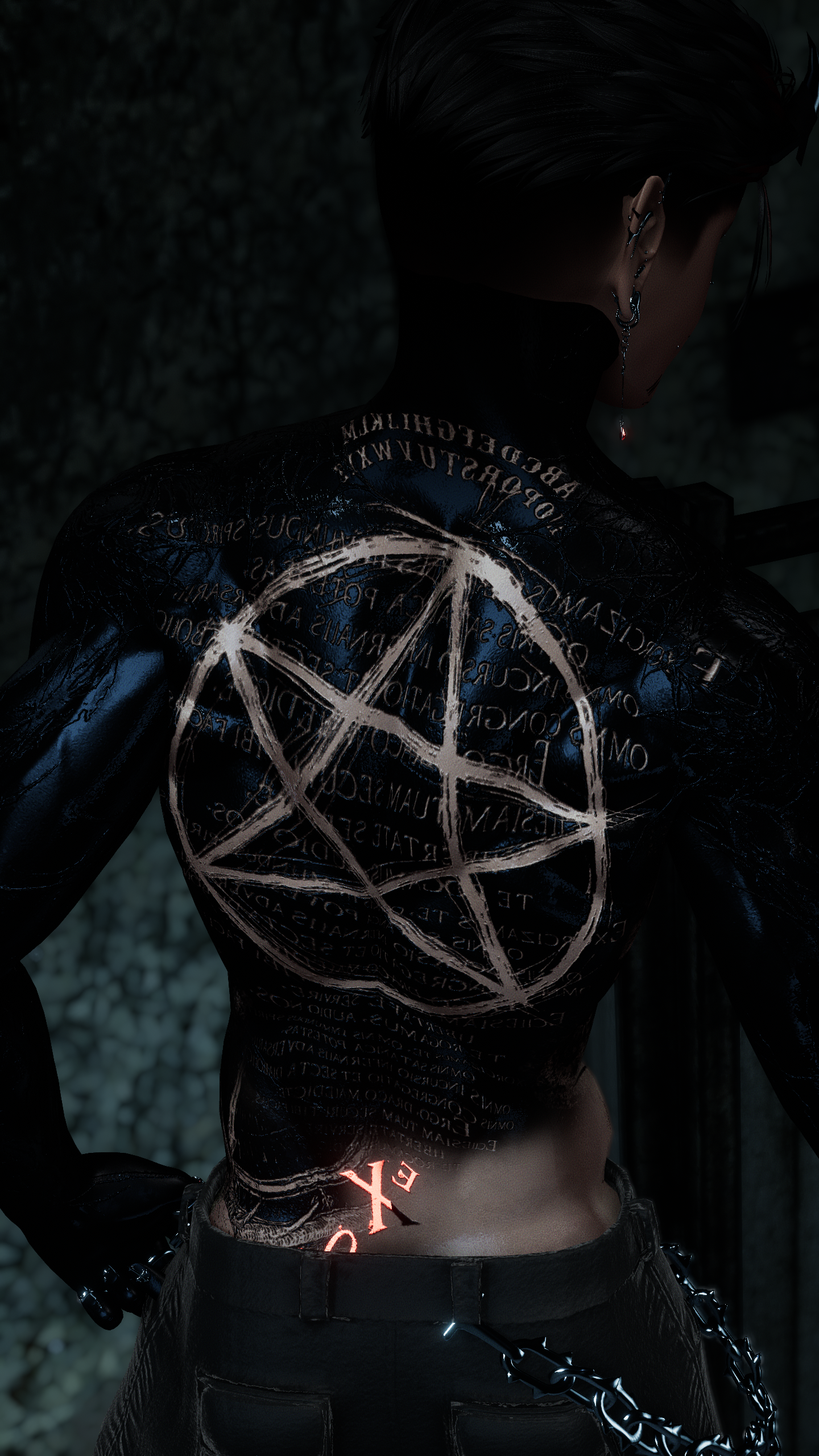 4K EXORCISM MALE TEXTURE - BODY & HEAD
