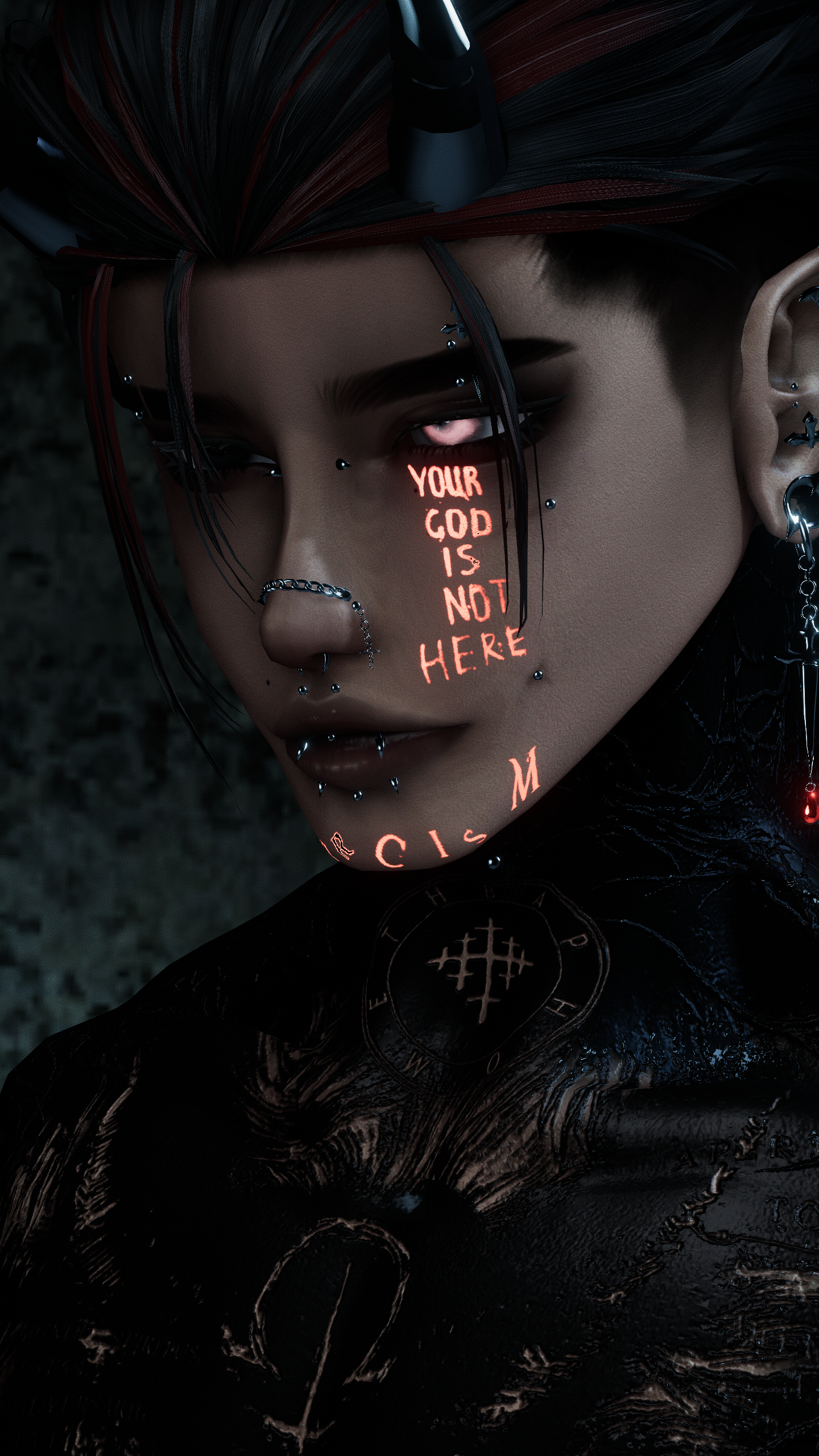 4K EXORCISM MALE TEXTURE - BODY & HEAD