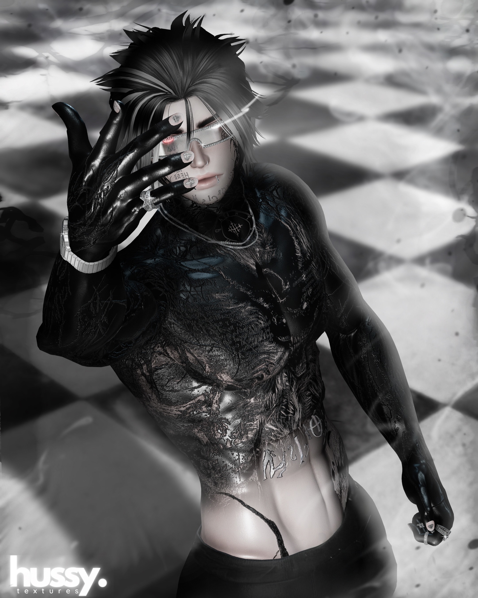 4K EXORCISM MALE TEXTURE - BODY & HEAD