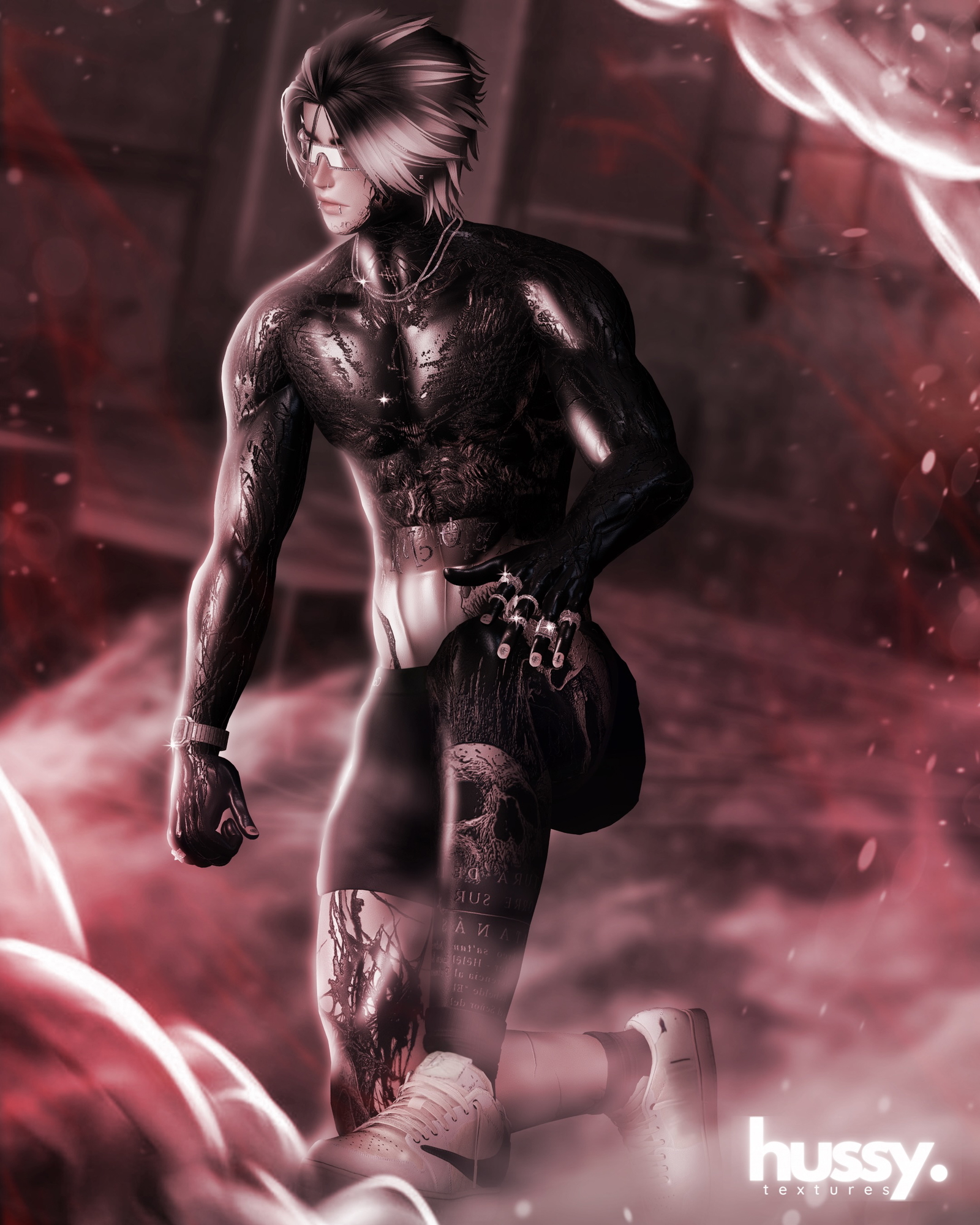 4K EXORCISM MALE TEXTURE - BODY & HEAD