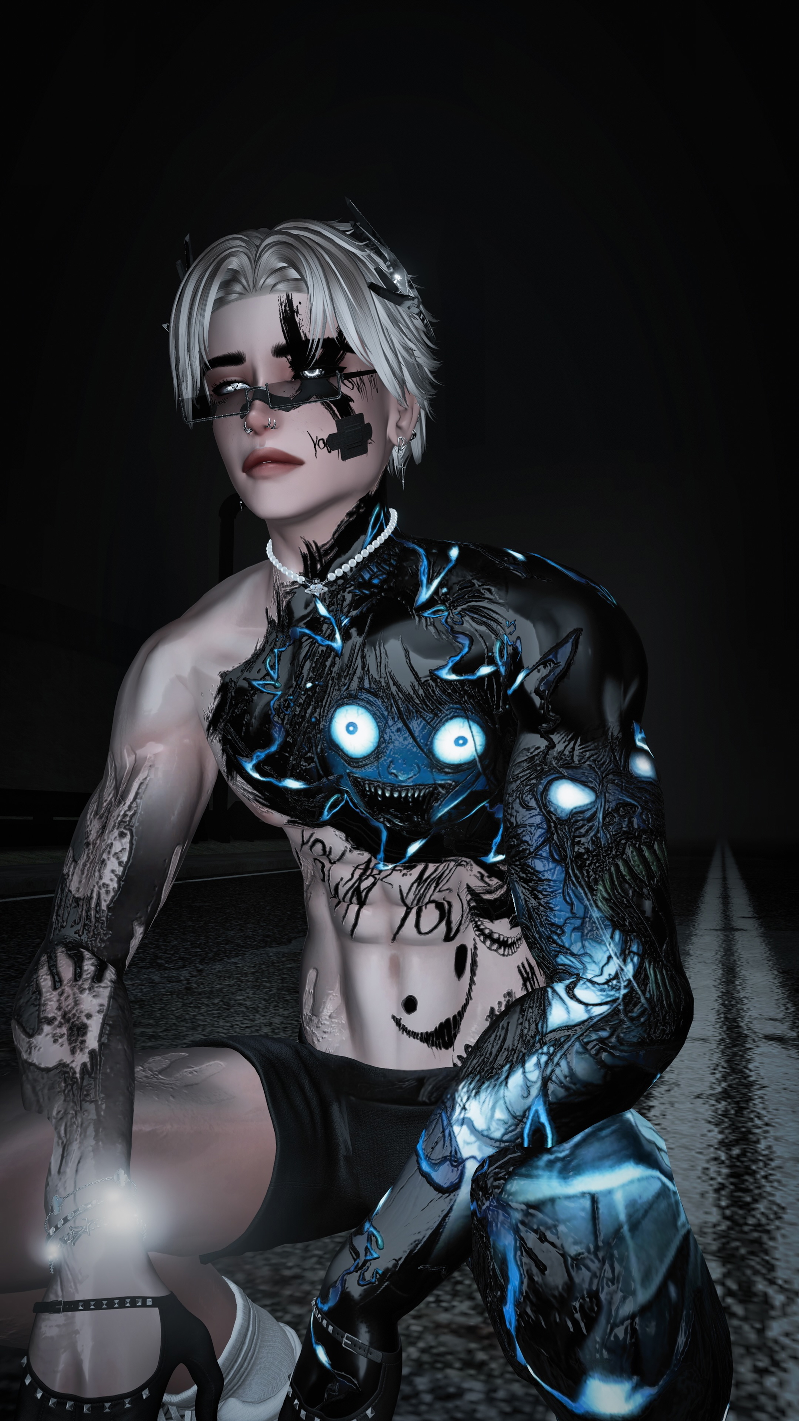 4K MANIAC MALE TEXTURE - BODY & HEAD