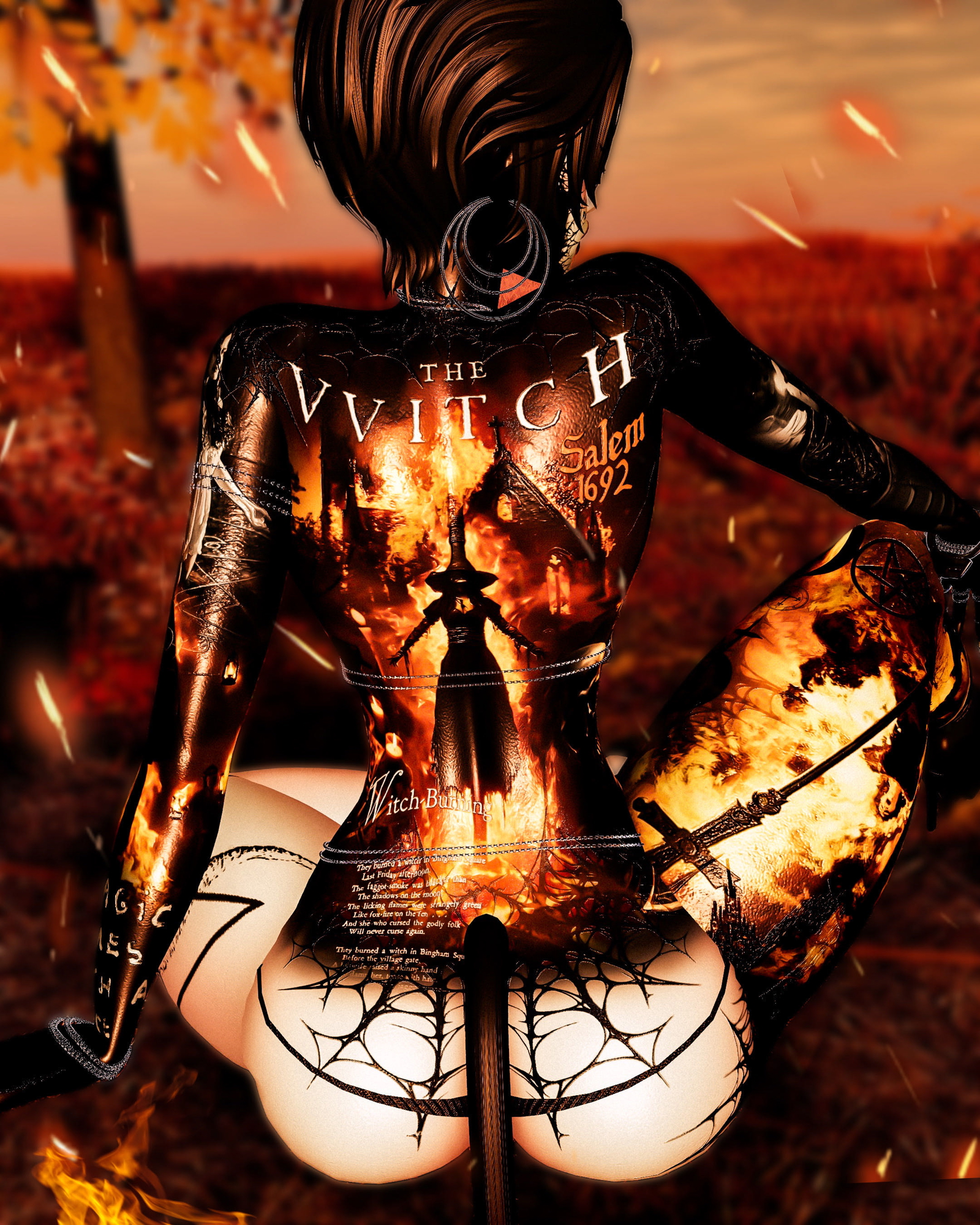 LIMITED EDITION: 4K SALEM FEMALE TEXTURE - BODY & HEAD