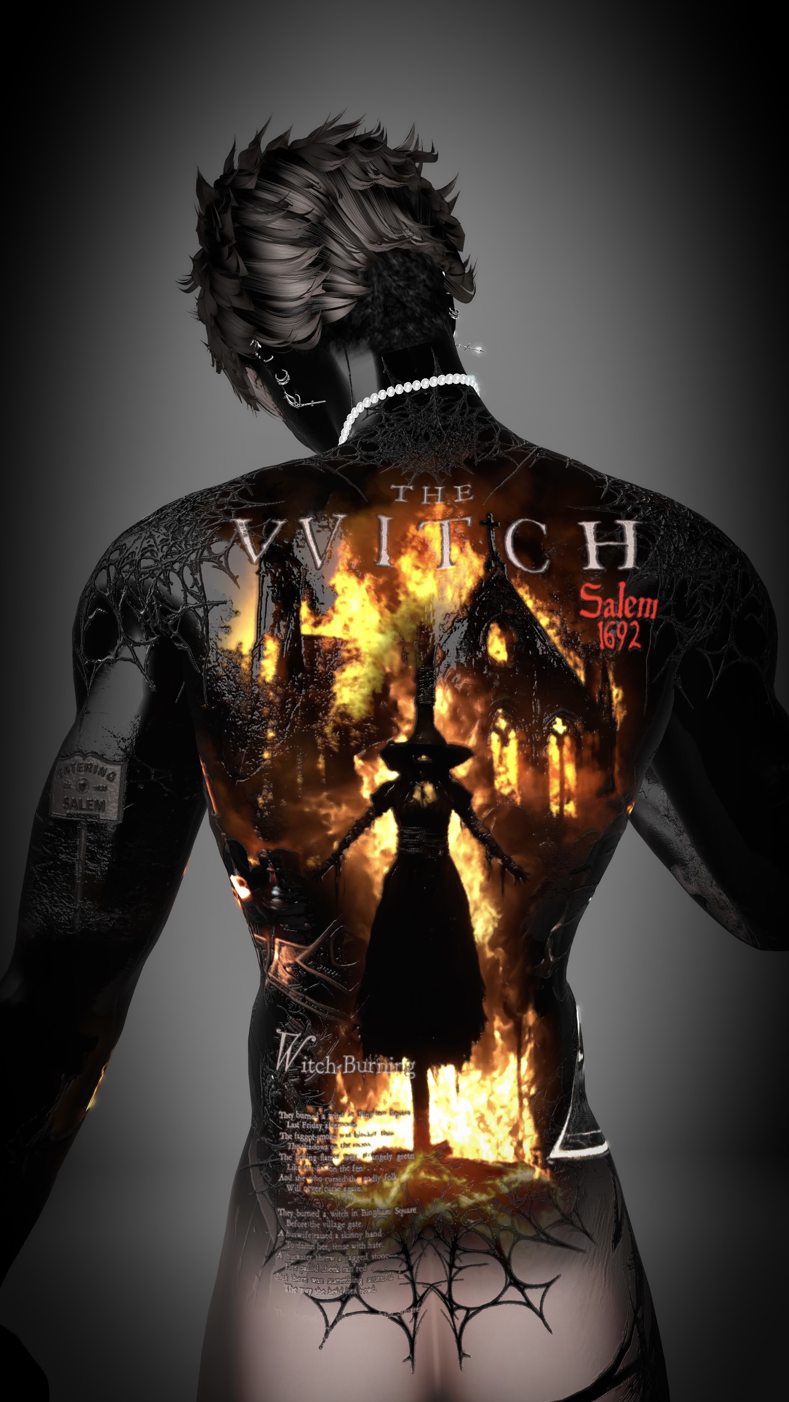 LIMITED EDITION: 4K SALEM MALE TEXTURE - BODY & HEAD