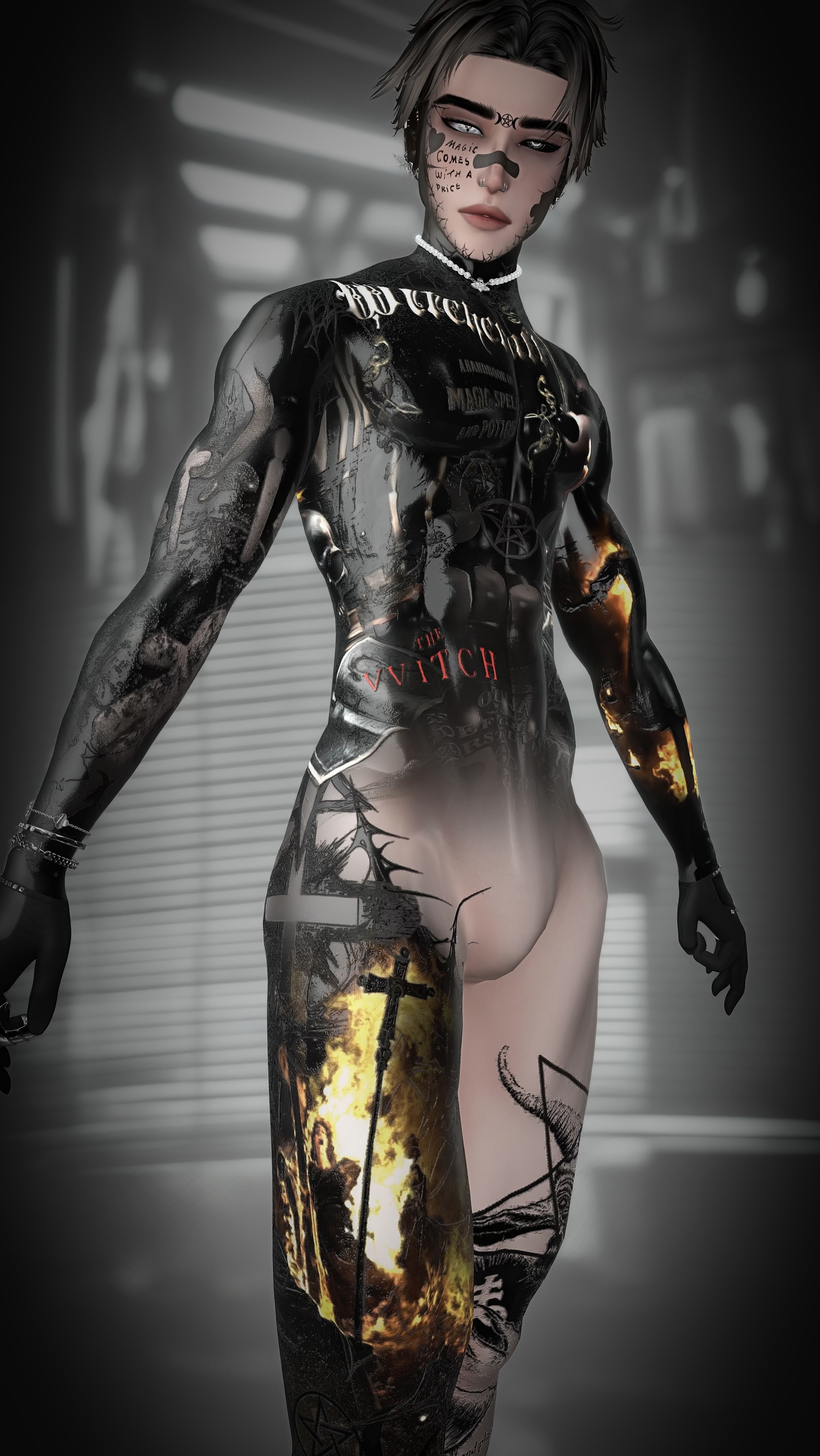 LIMITED EDITION: 4K SALEM MALE TEXTURE - BODY & HEAD