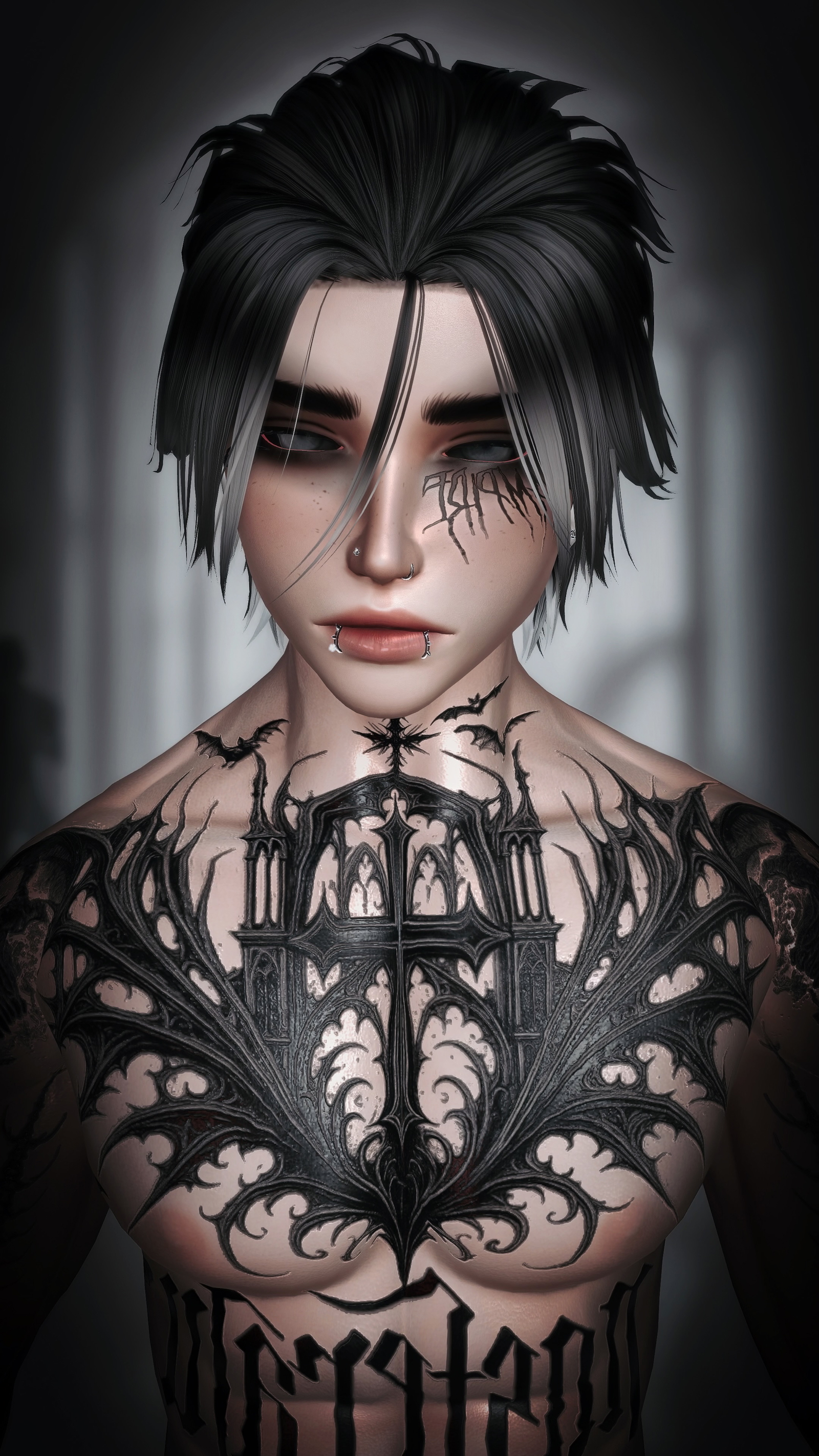 NOSFERATU FEMALE TEXTURE - BODY & HEAD