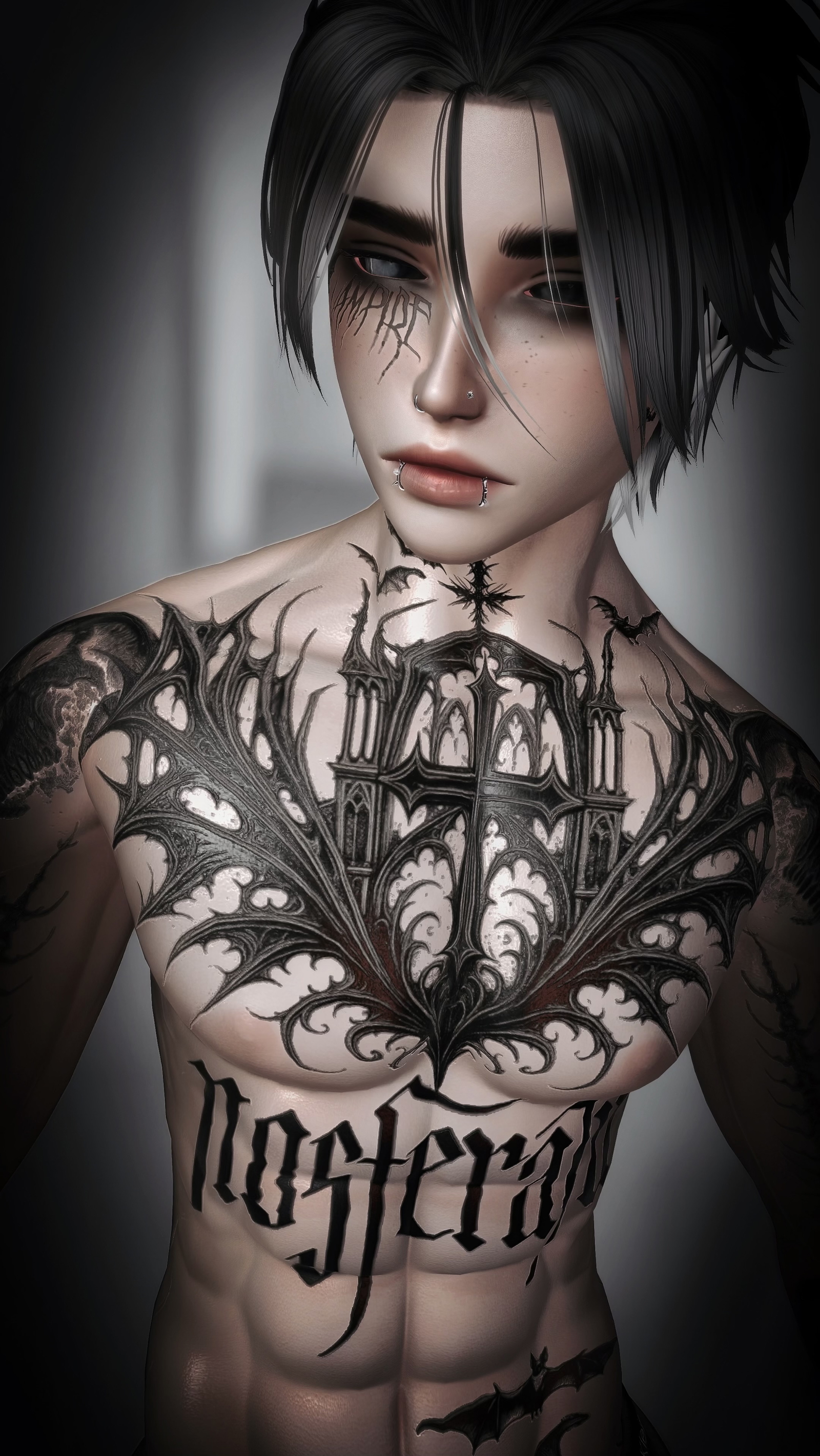 NOSFERATU FEMALE TEXTURE - BODY & HEAD