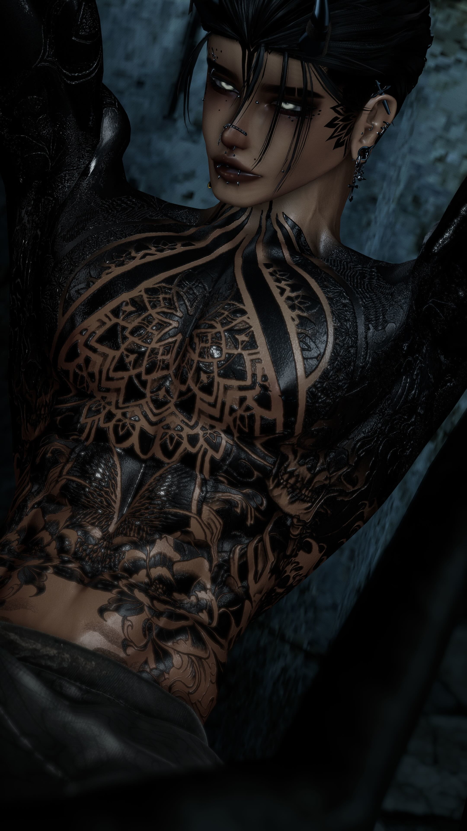 4K LOST TEXTURE - MALE HEAD & BODY