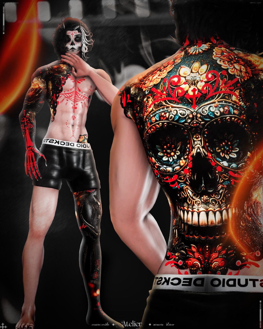 4K MUERTOS BODY/HEAD TEXTURE -MALE