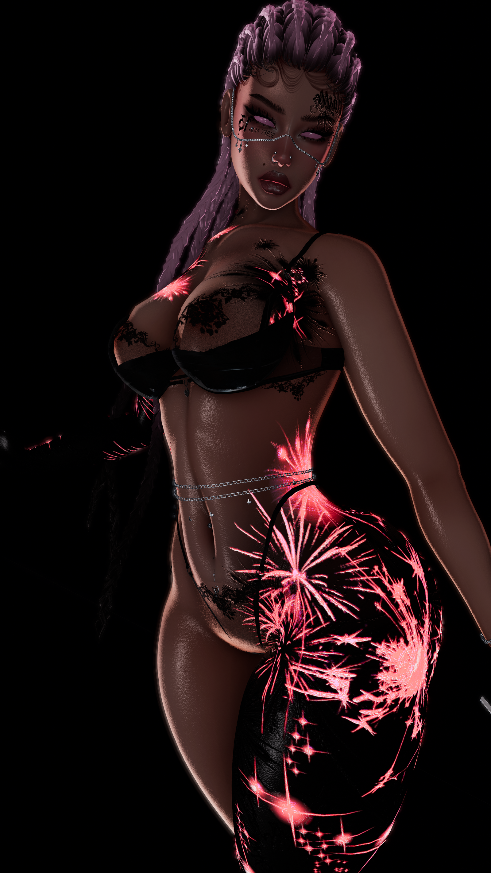 "LIGHTS" BODY TEXTURE - MALE & FEMALE