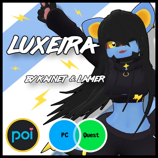 Luxeira | Deira | Luxray | VRChat Avatar