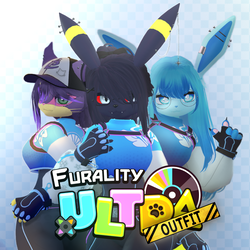 Furality Ultra Streetwear Outfit | Deira & Mayu | VRChat Clothing