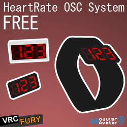 Pulse Oximeter / HeartRate System (VRChat OSC)