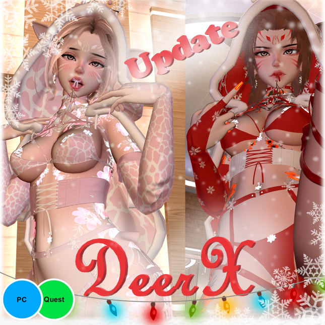 DeerX | PC + Quest | VRCHAT AVATAR