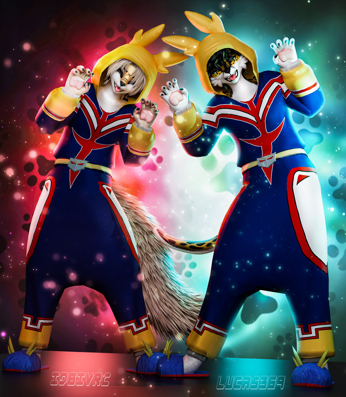 ღAxel - Wolf  (PC/Quest/VRCFT/Good)