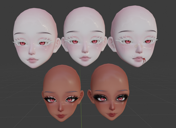 chihiro head textures