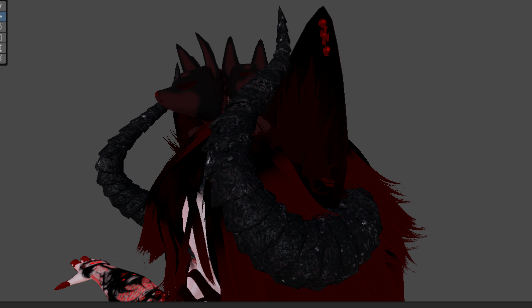 Dark Knight Huntress Horns  