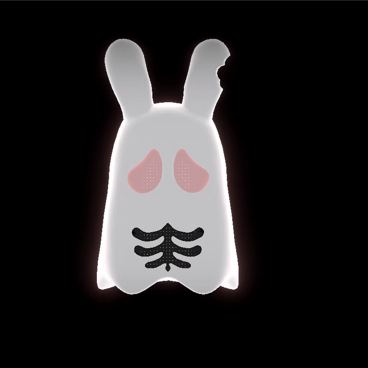 Sorrow bunny plush - server free