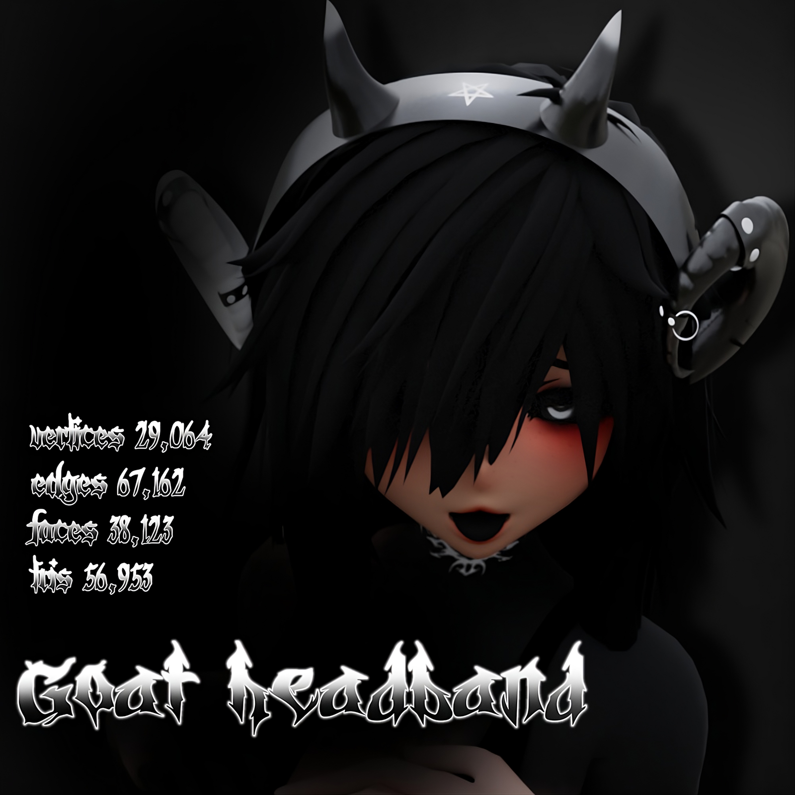 Goat headband free
