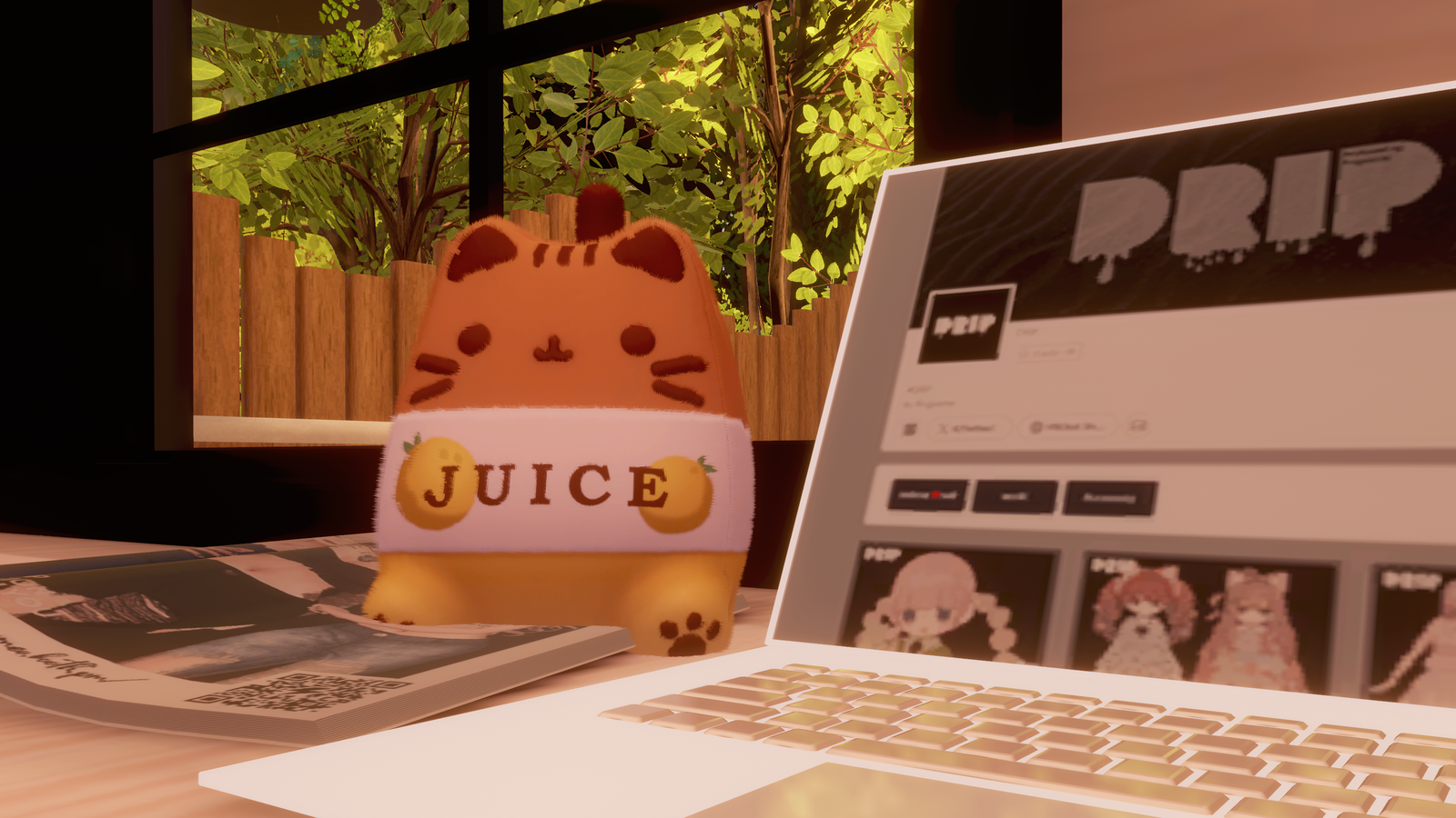 FREE SET OF 4 PLUSHIE STRESS TOYS | VRCHAT PROPS | MOST AVATARS COMPATIBLE | FOXIPAWS  AVATARS COMPATIBLE  | FREE SQUEEZABLE & CUTE | WORKS WITH MOST AVATAR