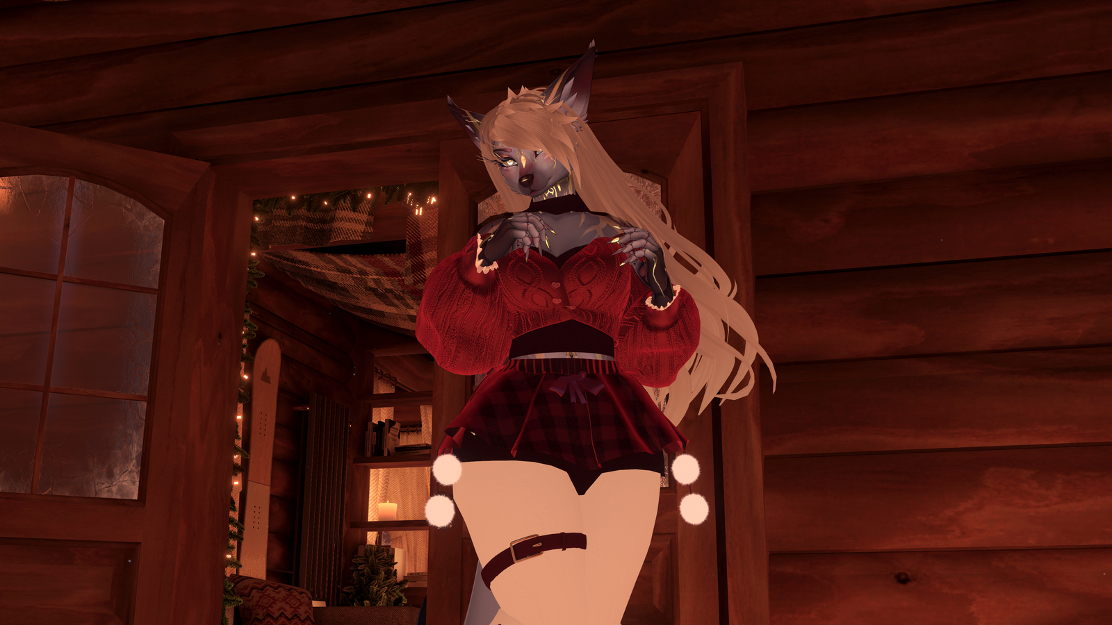 WINTER WHIMSY CLOTHING SET | FOXIPAWS NEBULA FOXIGEN AURORA CLOTHING OUTFIT PACK ( NEBULA, AURORA, KEYRIN | COMPATIBLE FOXPAWS ) | COLOR CHANGING | FREE FUZZY SCARF