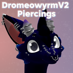 Dromeowyrm V2 Piercings & Tailrings