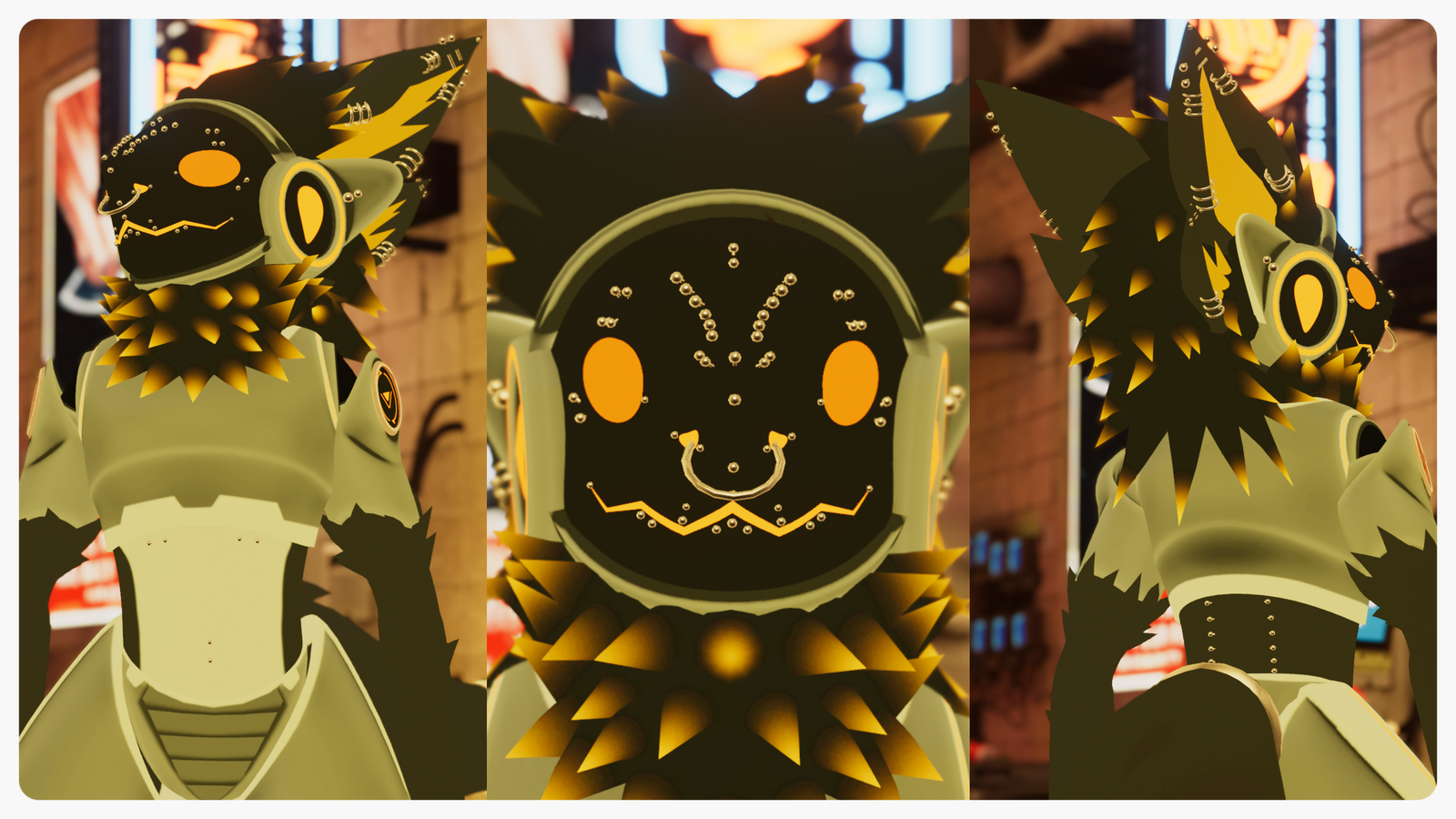 Nicoreda Protogen Piercings & Hoops