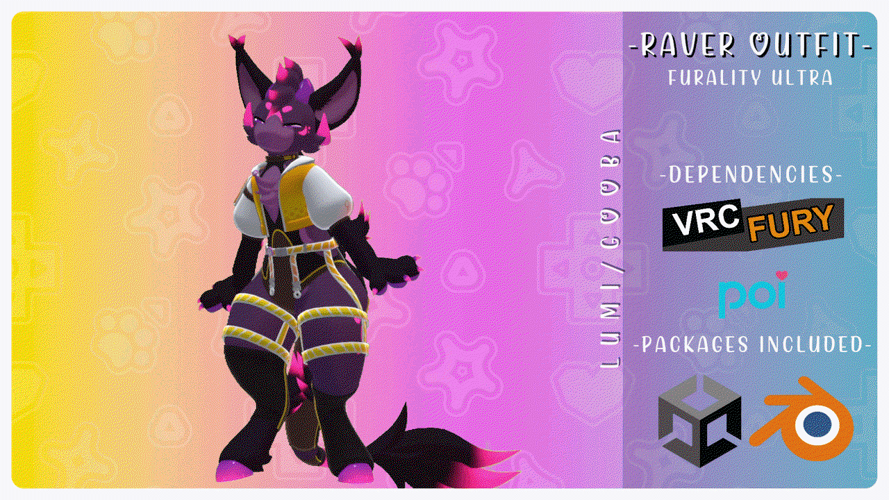 Lumistera/Goobastera Rave Outfit | Ultra