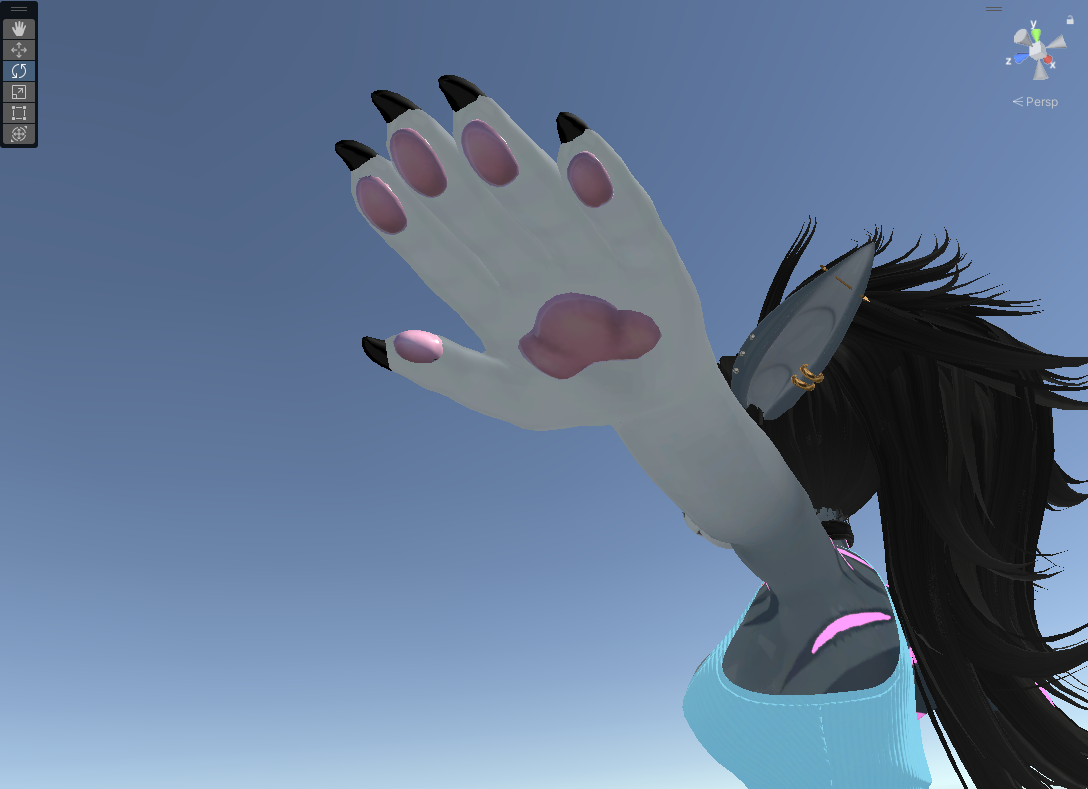 Nanami The Shark - Paws