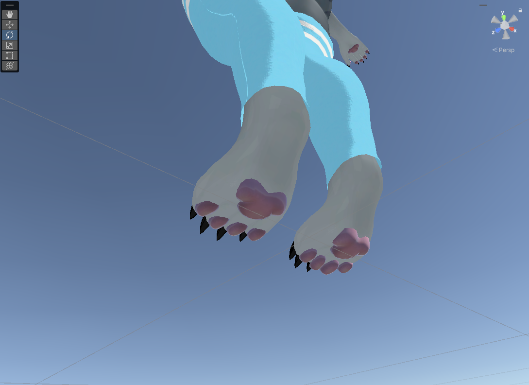 Nanami The Shark - Paws