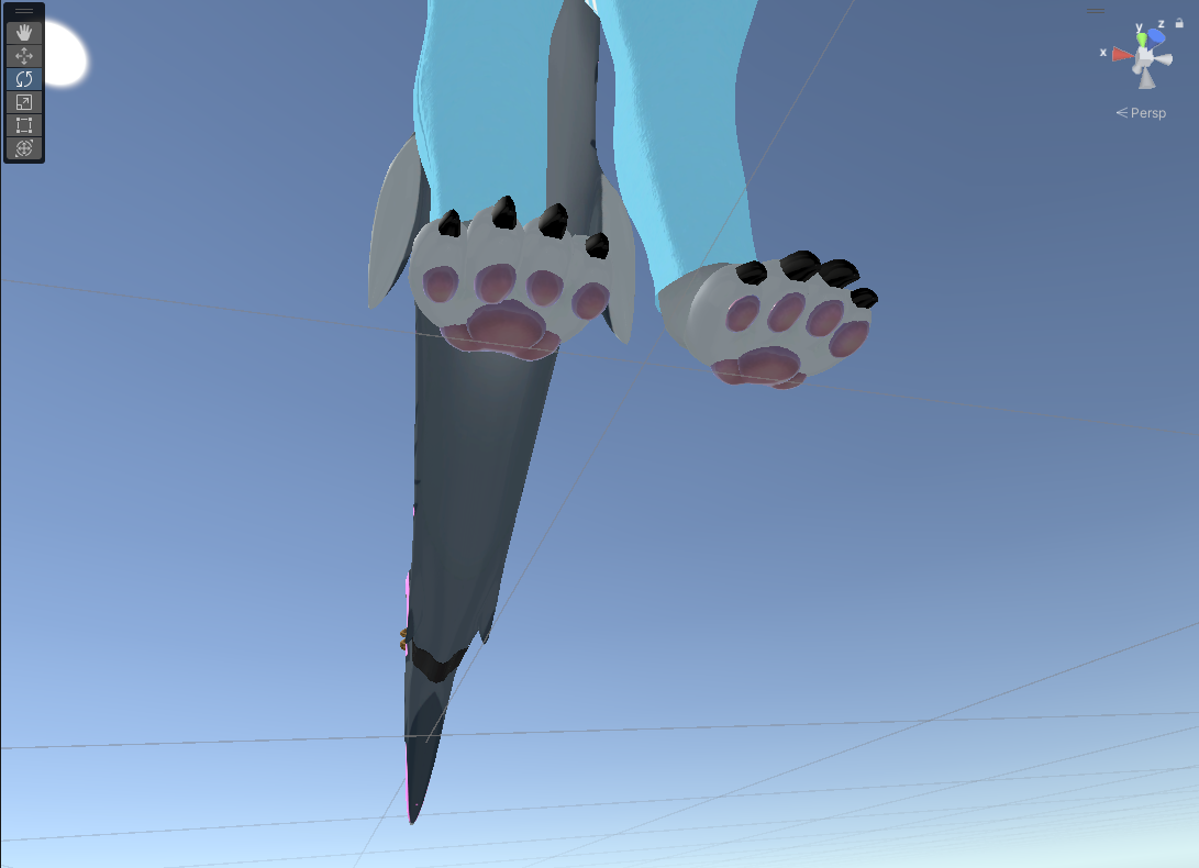 Nanami The Shark - Paws