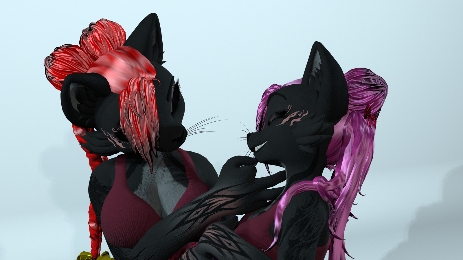 Kiggy Buns hairstyle