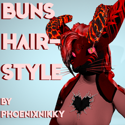 Rex Buns hairstyle
