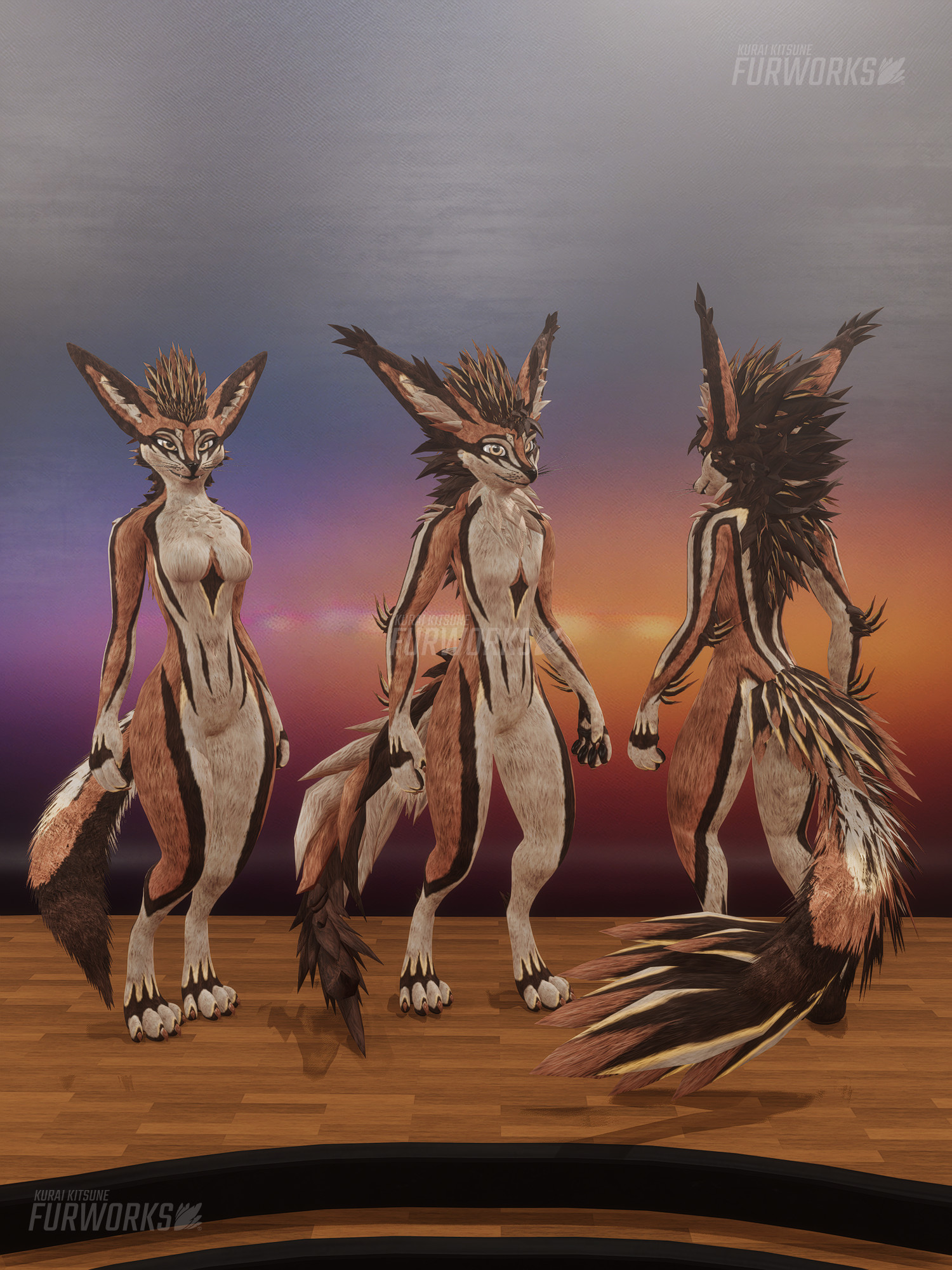 Tikeri Texture Set for Magpie/Rexouium