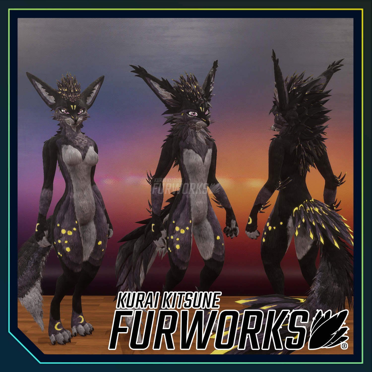 Kurai Kitsune (/FurWorks) - Jinxxy