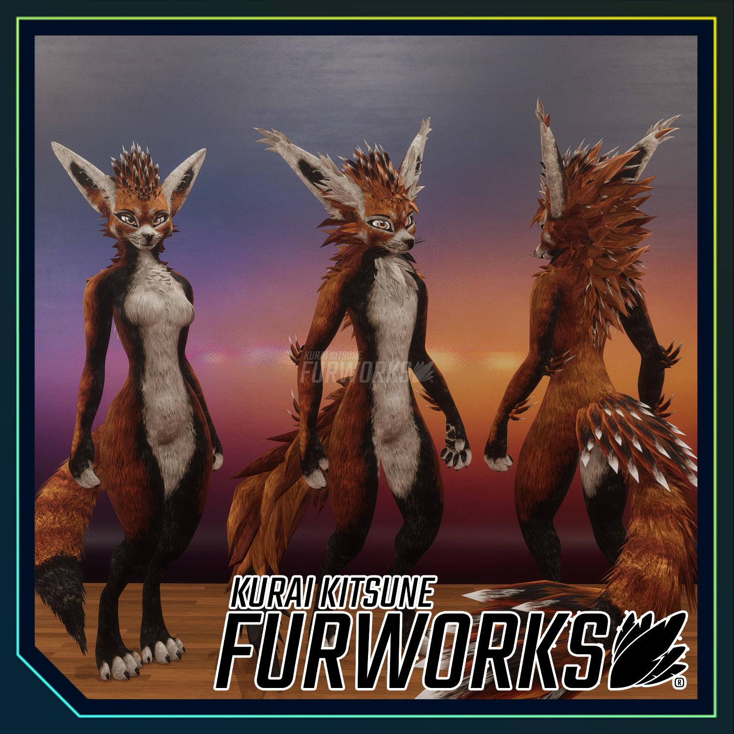 Merah Texture Set for Magpie/Rexouium by FurWorks - Jinxxy