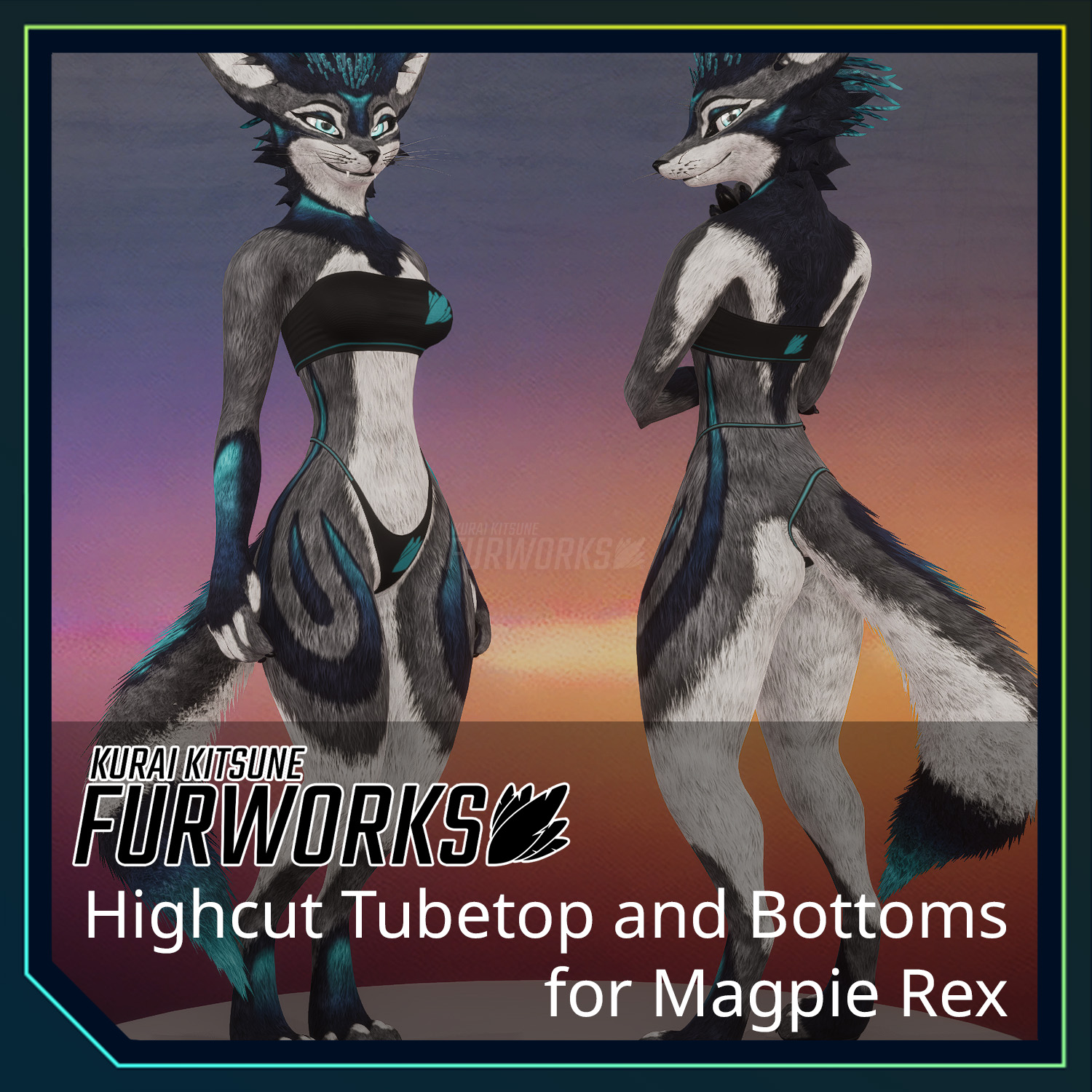 Highcut Tubetop and Bottoms for Magpie Rex