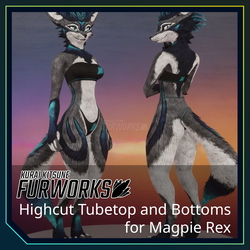 Highcut Tubetop and Bottoms for Magpie Rex