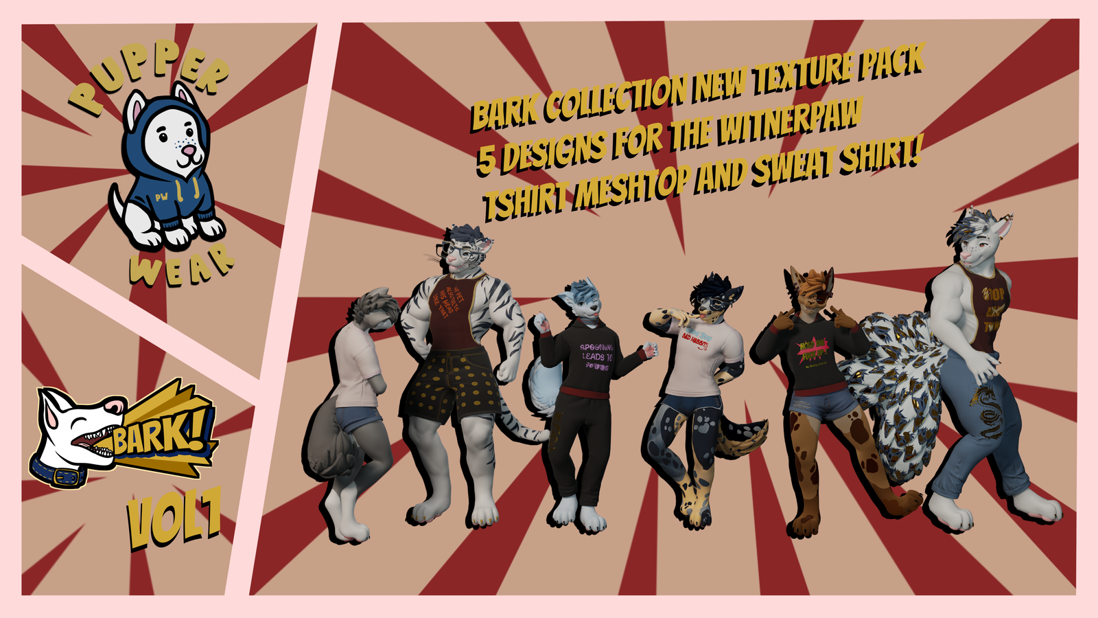 Pupper Wear - Bark Collection - VOL1 - Winterpaw