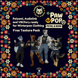 Pupper Wear - Paw Pop Collection - Petal & Bone - Winterpaw