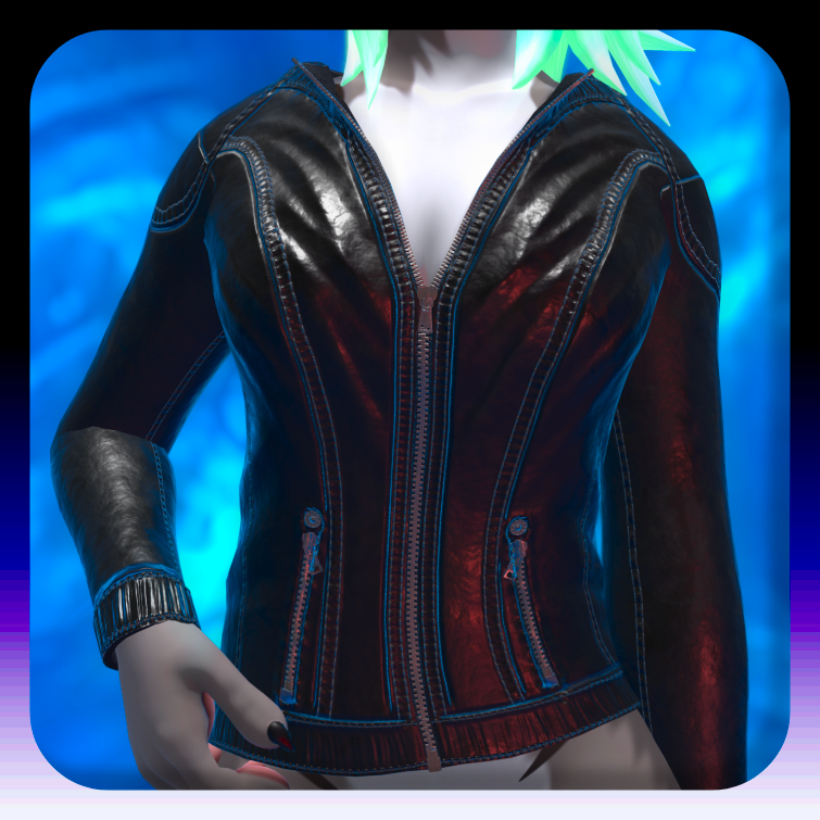 Leather jacket - Faelyn, NovaBeast and Nardoragon