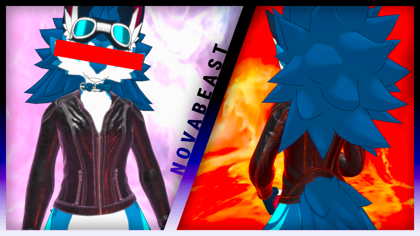 Leather jacket - Faelyn, NovaBeast and Nardoragon