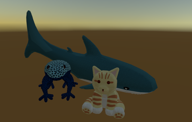 Dread Plush 3 in 1 set