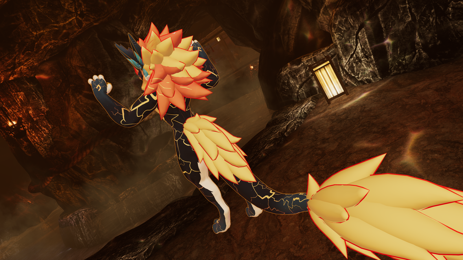 Kaelther the Fire Elemental Nightbeast retexture
