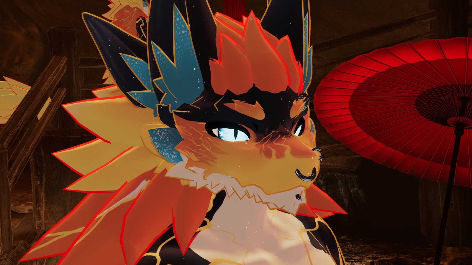 Kaelther the Fire Elemental Nightbeast retexture