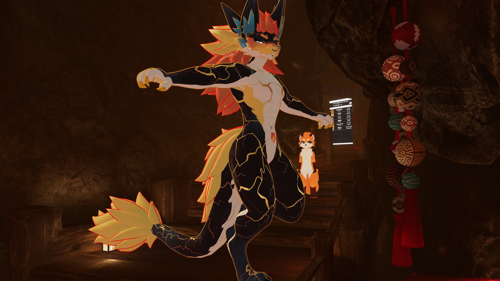 Kaelther the Fire Elemental Nightbeast retexture