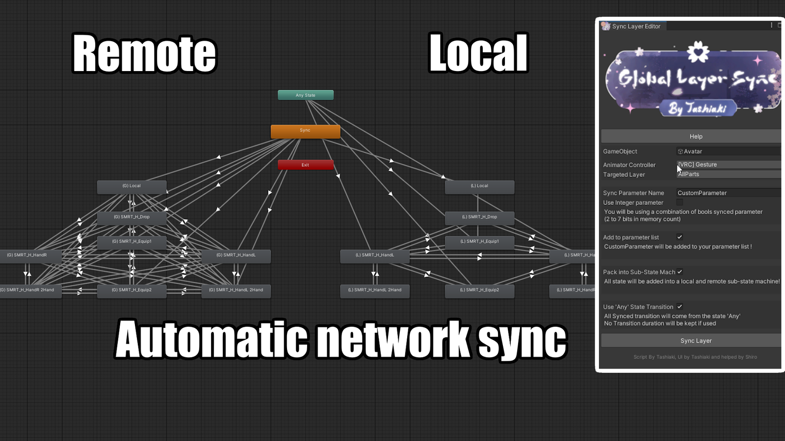 Animator sync tool